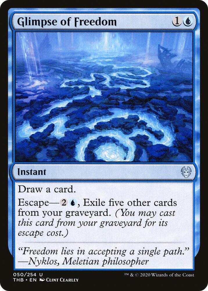 Glimpse of Freedom (50) [Theros Beyond Death]