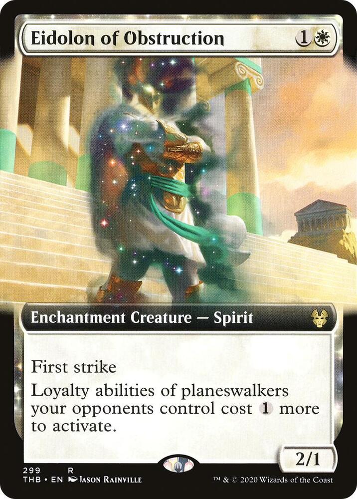 Eidolon of Obstruction (Extended Art) (299) [Theros Beyond Death] [Extended Art]