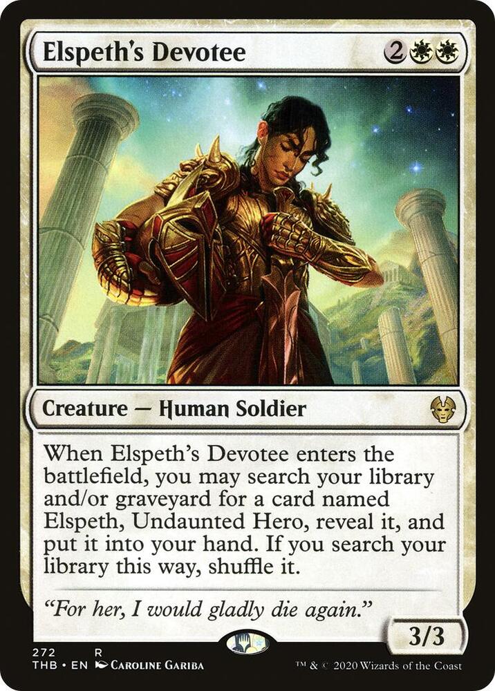 Elspeth's Devotee (272) [Theros Beyond Death]