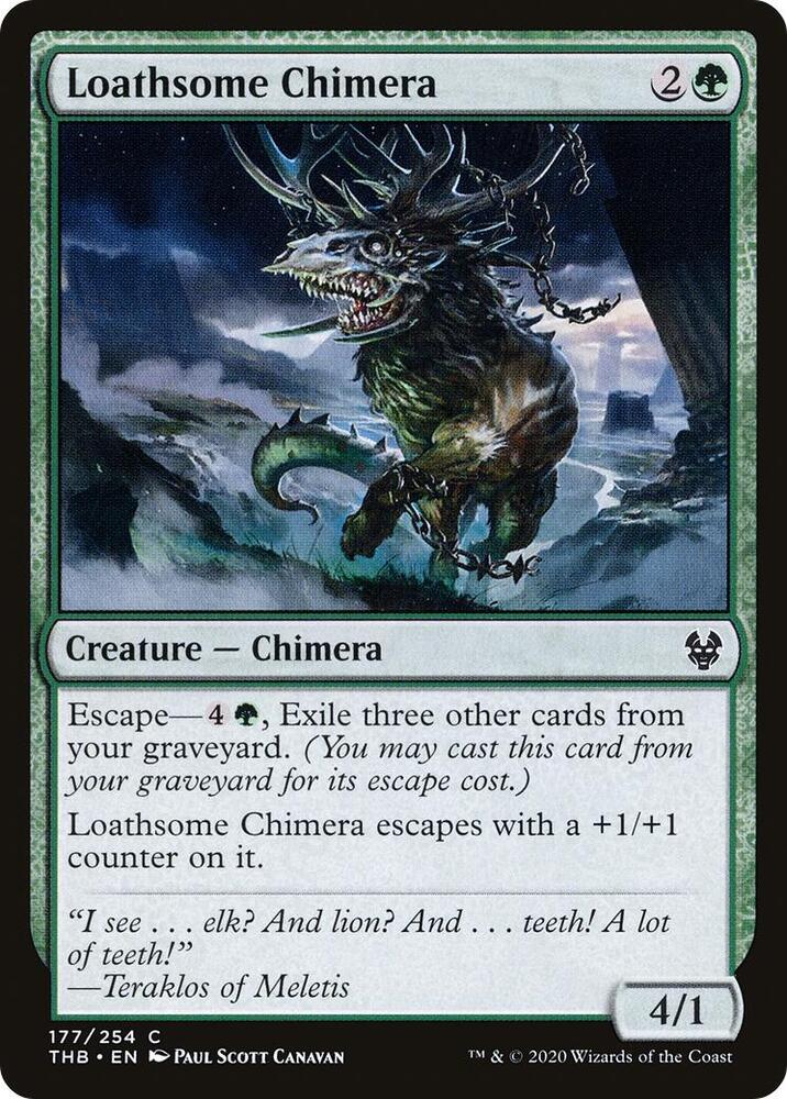 Loathsome Chimera (177) [Theros Beyond Death]