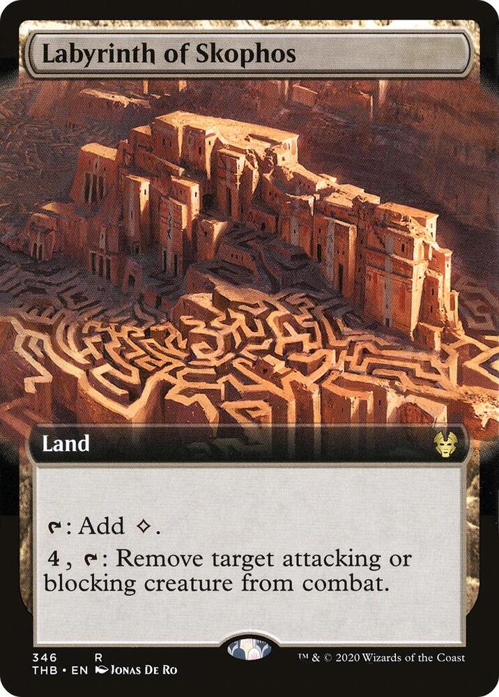 Labyrinth of Skophos (Extended Art) (346) [Theros Beyond Death] [Extended Art]