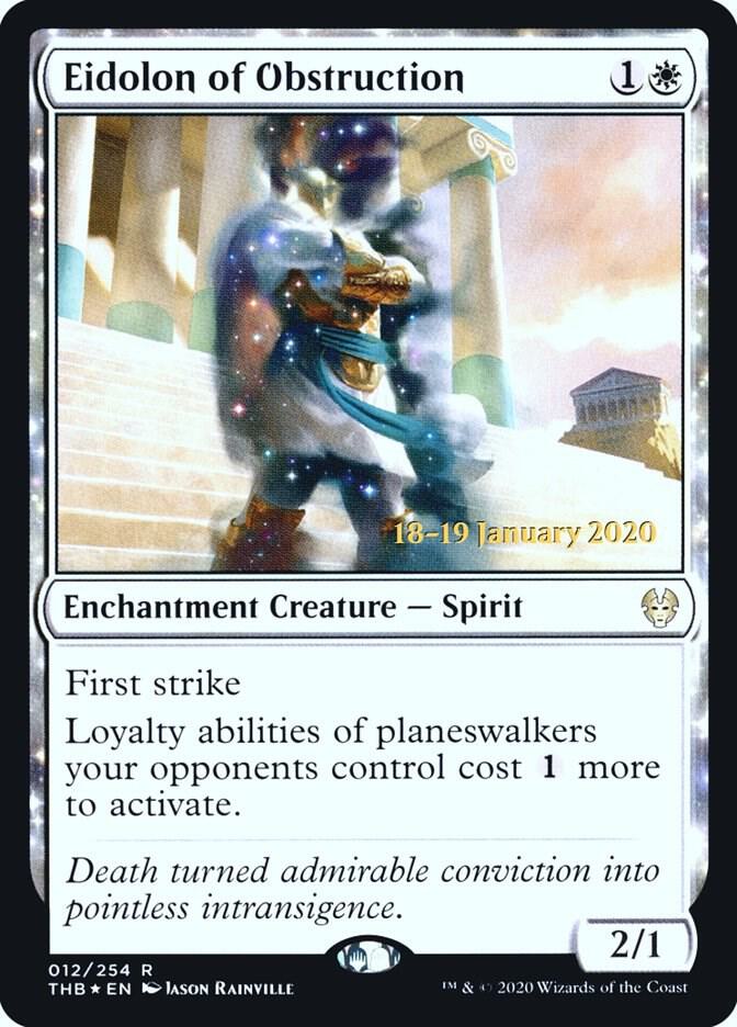 Eidolon of Obstruction (12) [Prerelease Cards]