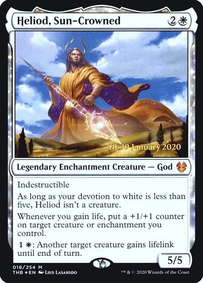 Heliod, Sun-Crowned (18) [Prerelease Cards]