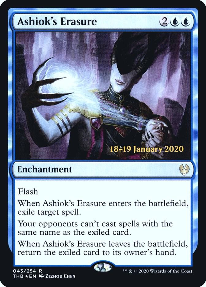 Ashiok's Erasure (43) [Prerelease Cards]