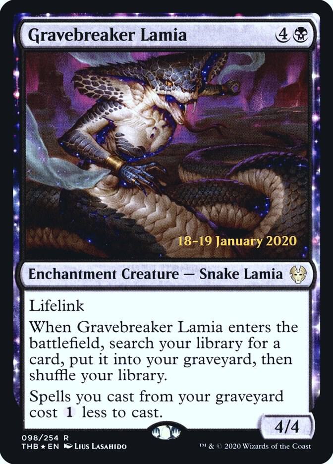 Gravebreaker Lamia (98) [Prerelease Cards]