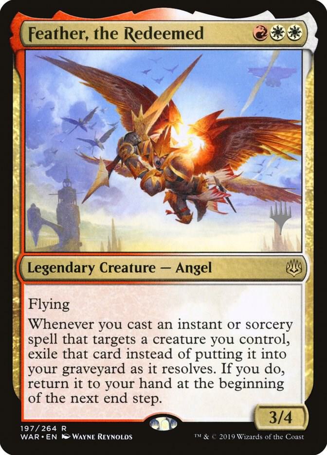 Feather, the Redeemed (197) [Theros Beyond Death Promos]