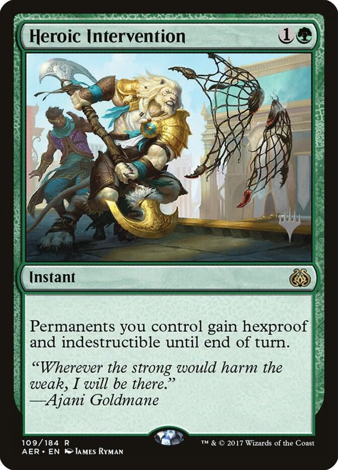 Heroic Intervention (109) [Theros Beyond Death Promos]