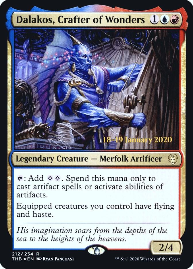 Dalakos, Crafter of Wonders (212) [Prerelease Cards]