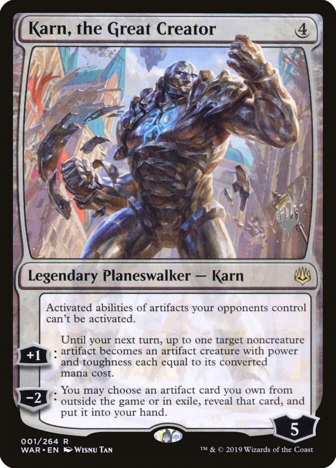 Karn, the Great Creator (1) [Theros Beyond Death Promos]