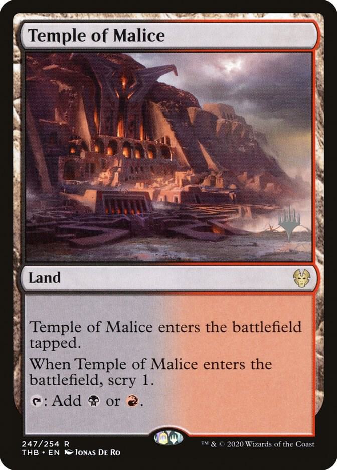Temple of Malice (247) [Theros Beyond Death Promos]