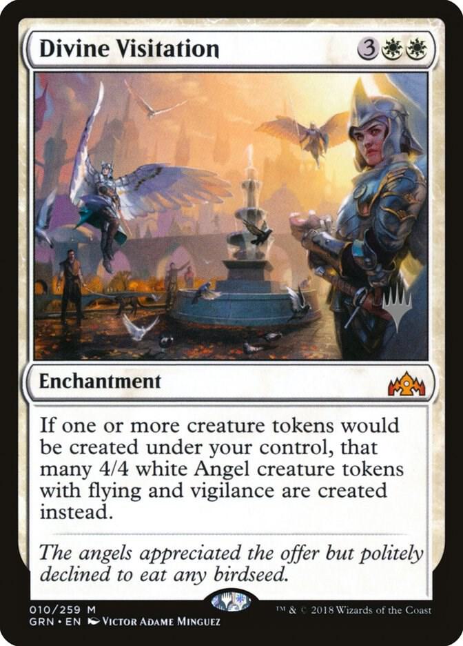 Divine Visitation (10) [Theros Beyond Death Promos]