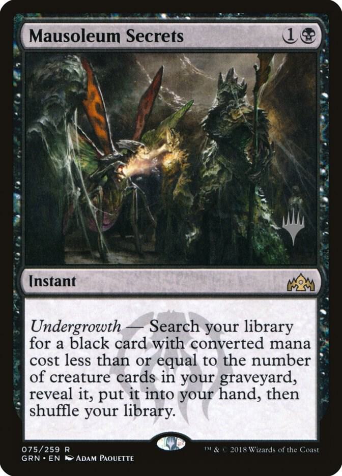 Mausoleum Secrets (75) [Theros Beyond Death Promos]
