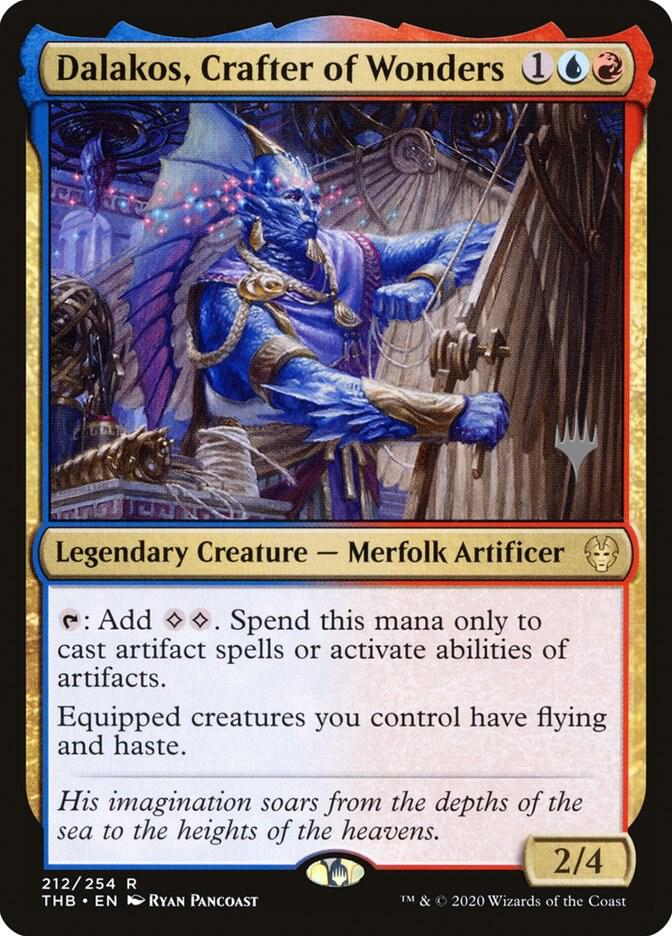 Dalakos, Crafter of Wonders (212) [Theros Beyond Death Promos]