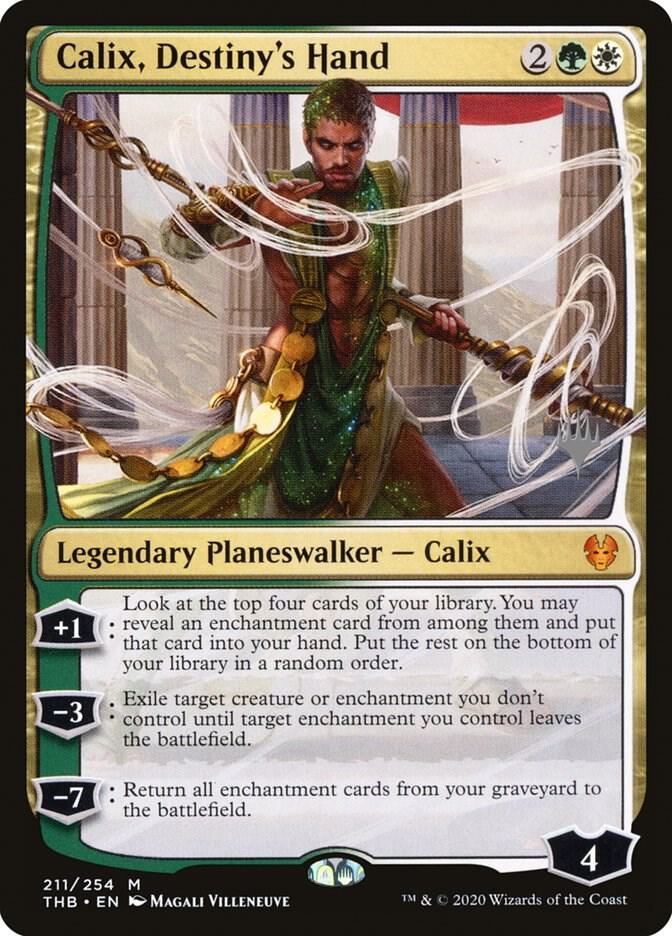 Calix, Destiny's Hand (211) [Theros Beyond Death Promos]
