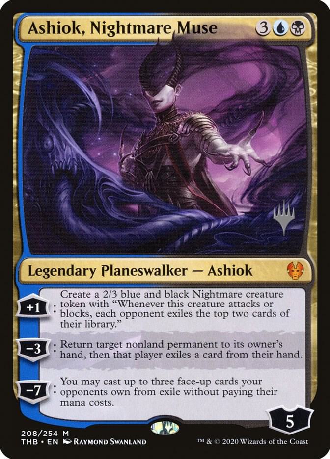 Ashiok, Nightmare Muse (208) [Theros Beyond Death Promos]