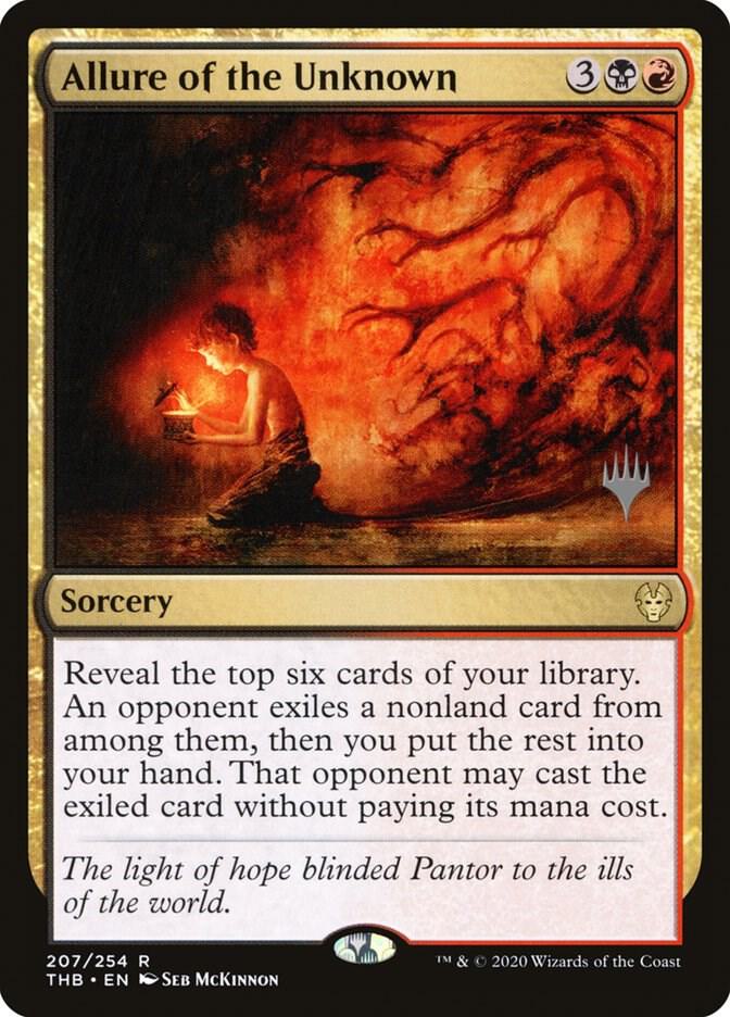 Allure of the Unknown (207) [Theros Beyond Death Promos]