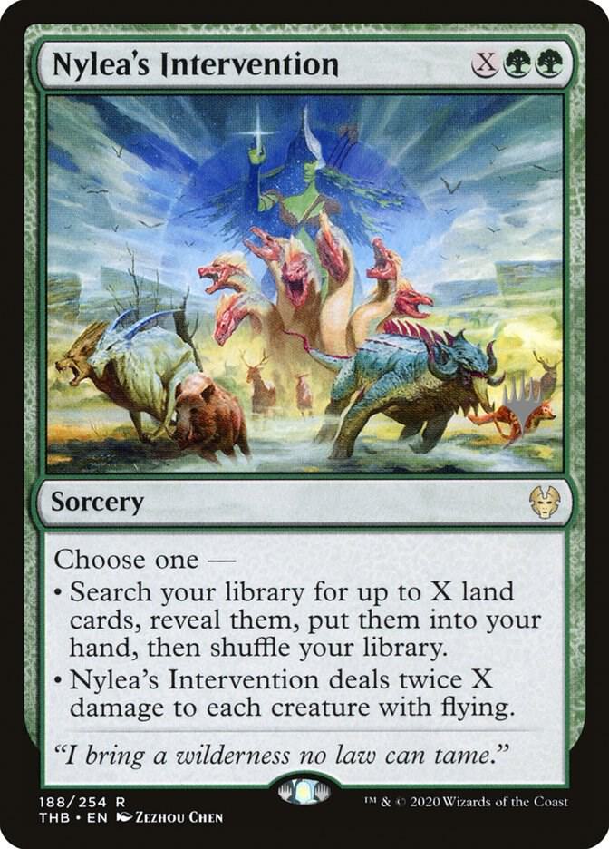 Nylea's Intervention (188) [Theros Beyond Death Promos]