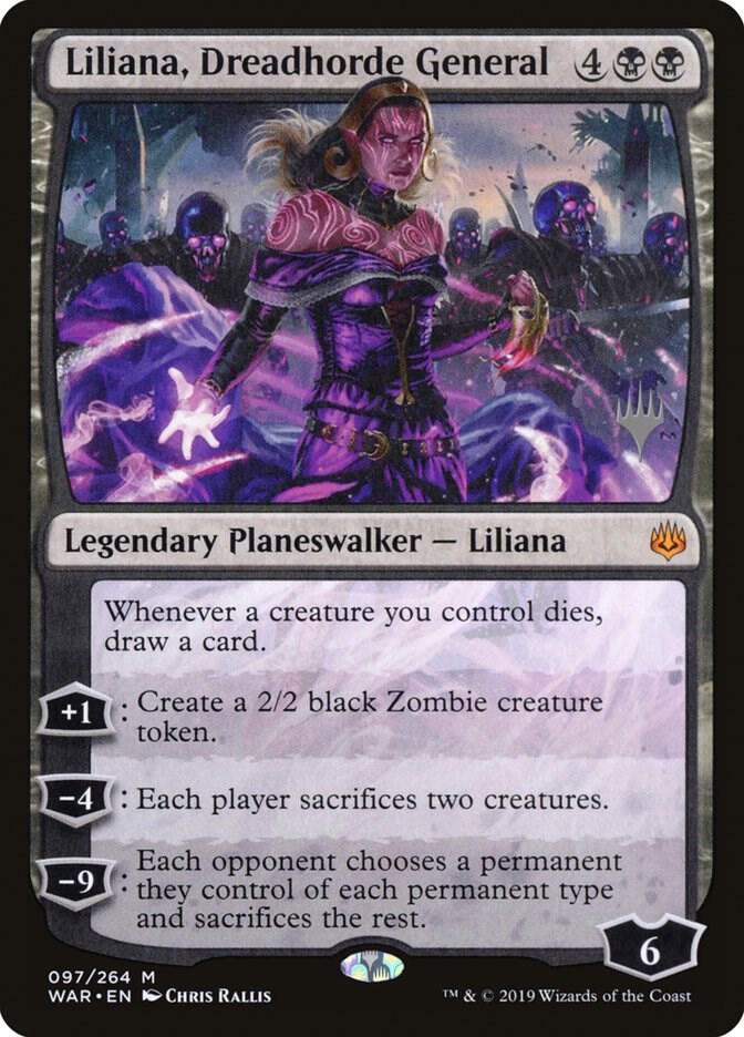 Liliana, Dreadhorde General (97) [Theros Beyond Death Promos]