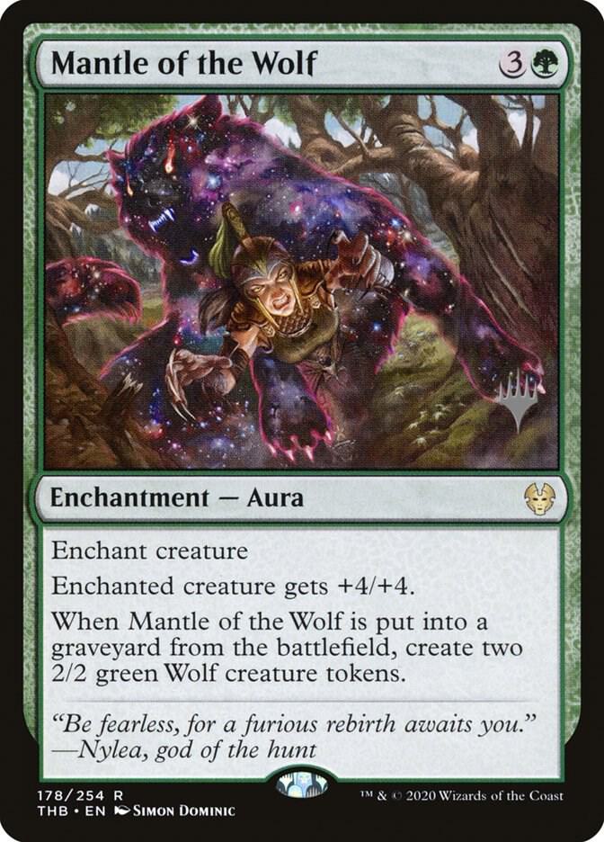 Mantle of the Wolf (178) [Theros Beyond Death Promos]