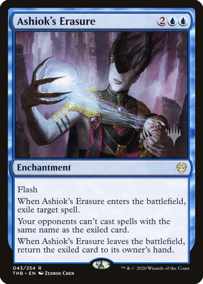 Ashiok's Erasure (43) [Theros Beyond Death Promos]