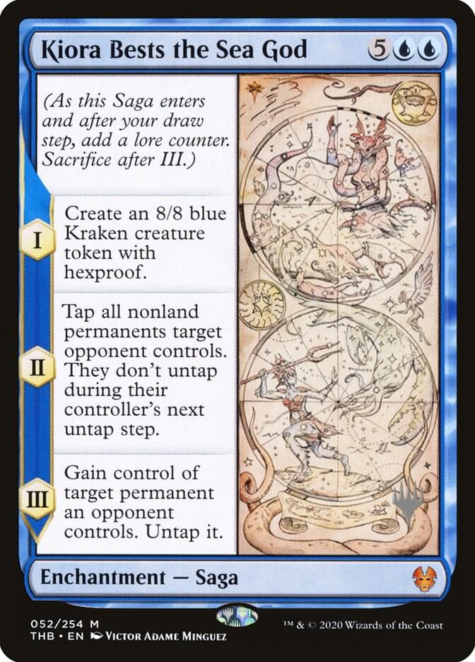 Kiora Bests the Sea God (52) [Theros Beyond Death Promos]