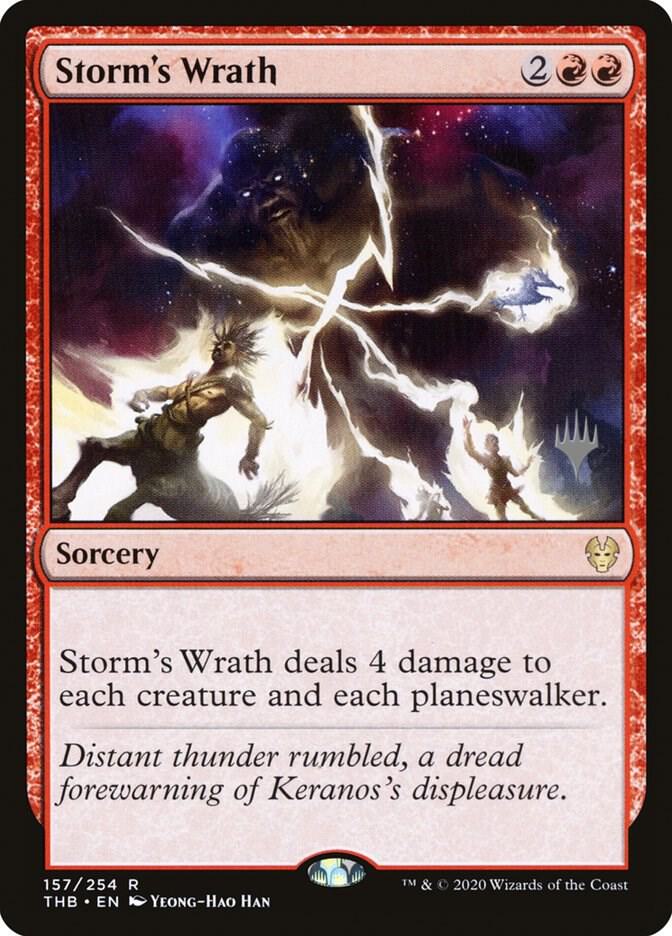 Storm's Wrath (157) [Theros Beyond Death Promos]