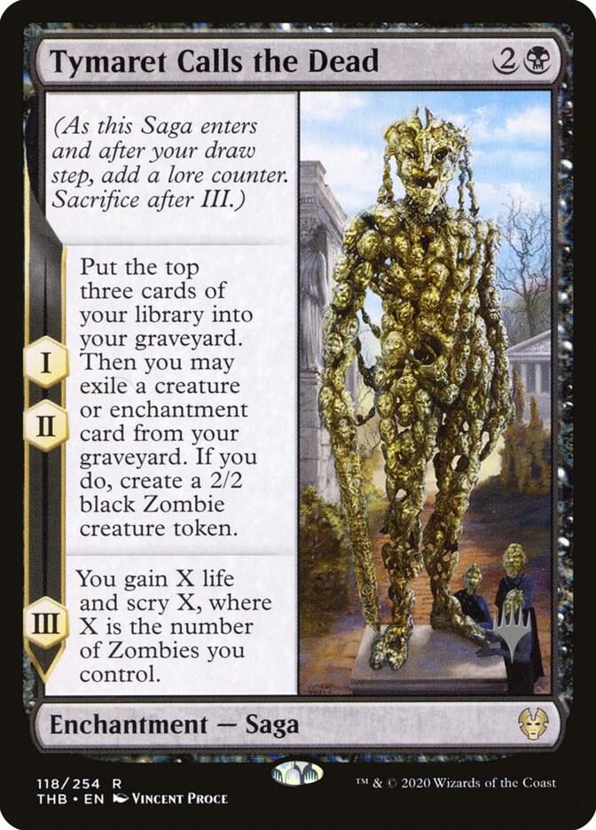 Tymaret Calls the Dead (118) [Theros Beyond Death Promos]