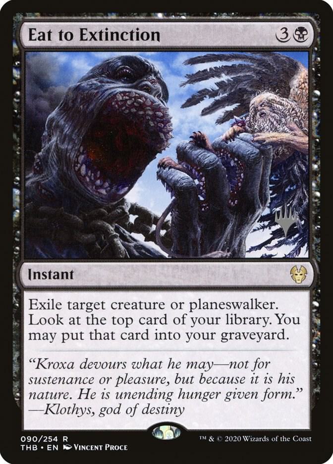 Eat to Extinction (90) [Theros Beyond Death Promos]