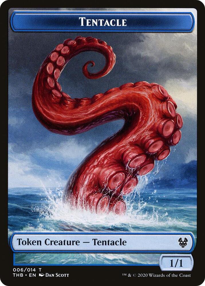 Tentacle // Satyr Double-Sided Token (6 // 9) [Theros Beyond Death]