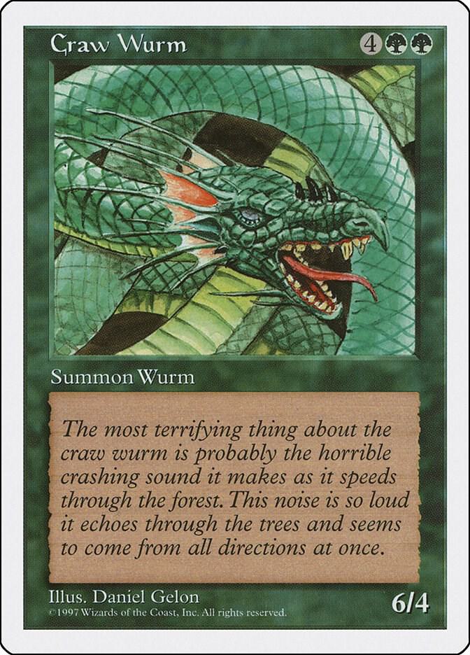 Craw Wurm (286) [Fifth Edition]
