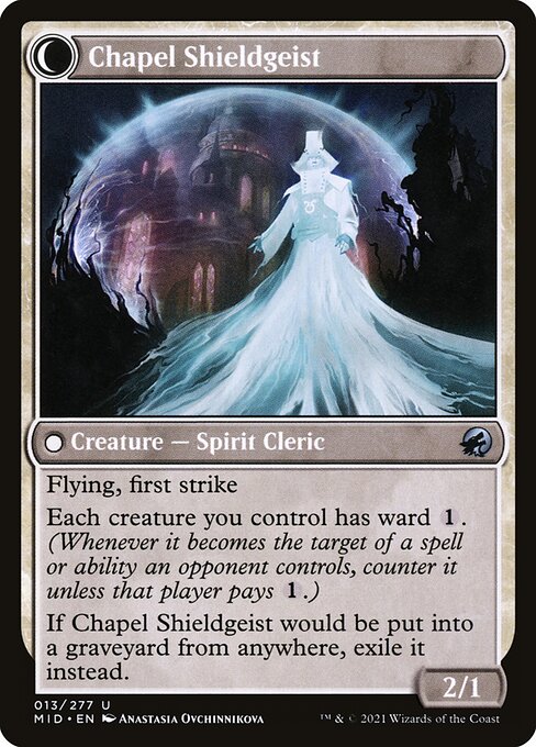 Chaplain of Alms (13) [Innistrad: Midnight Hunt] Reverse