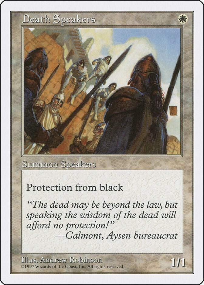 Death Speakers (24) [Fifth Edition]