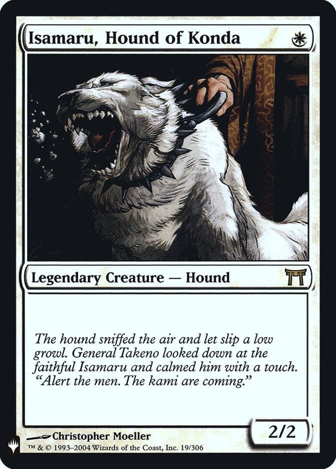 Isamaru, Hound of Konda (19) [The List]
