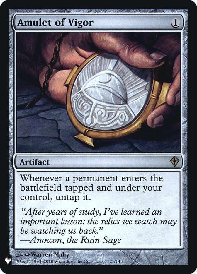 Amulet of Vigor (121) [The List]