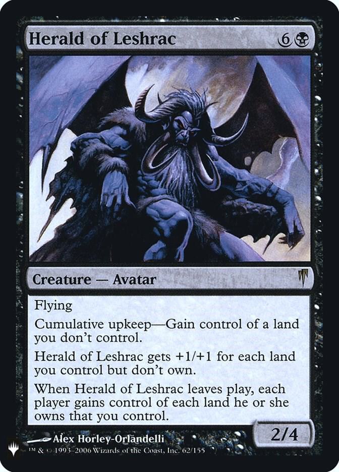 Herald of Leshrac (62) [The List]