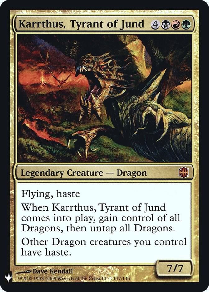 Karrthus, Tyrant of Jund (117) [The List]