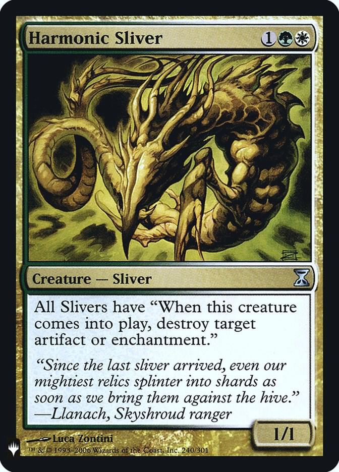Harmonic Sliver (240) [The List]