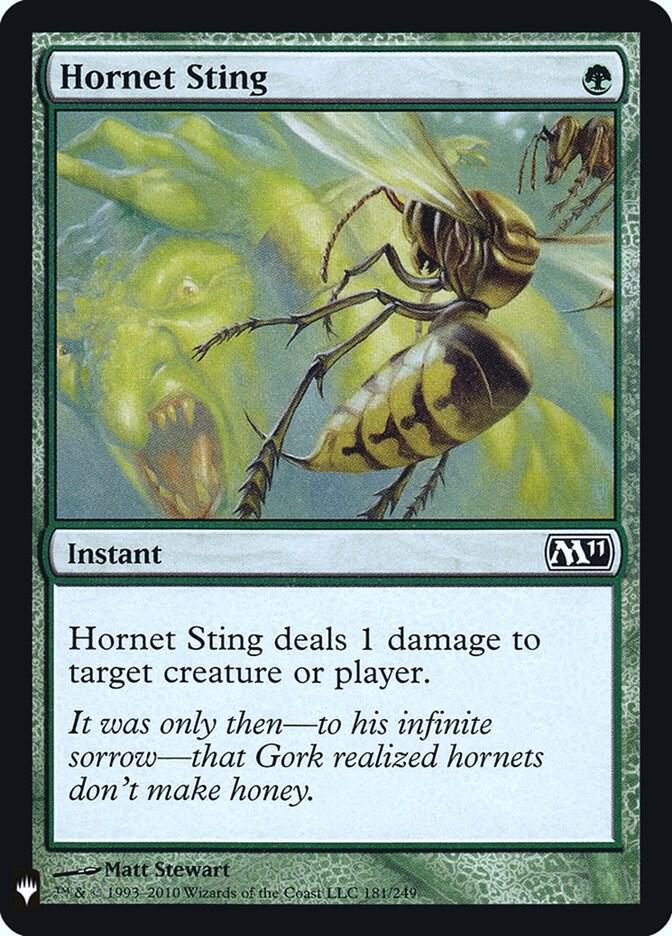 Hornet Sting (181) [The List]