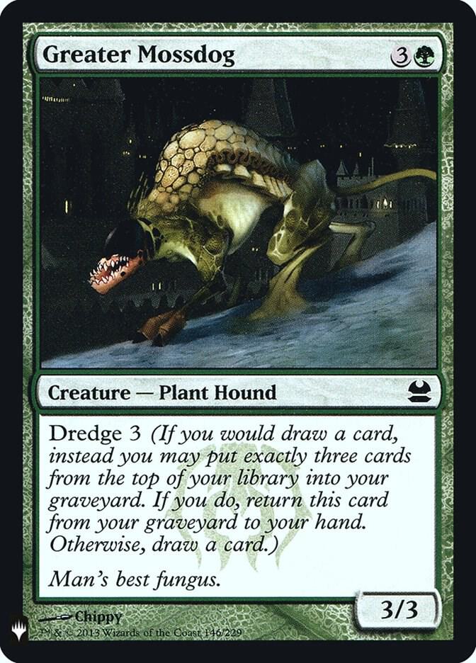 Greater Mossdog (146) [The List]