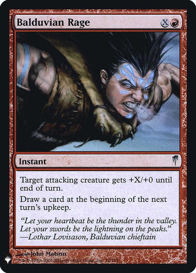 Balduvian Rage (76) [The List]