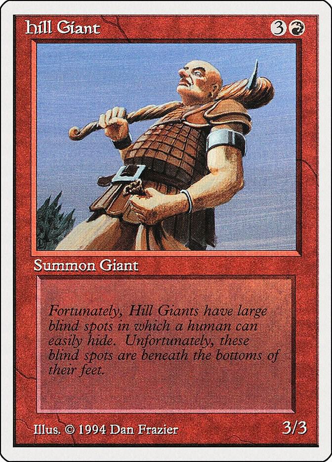 Hill Giant (158) [Summer Magic / Edgar]