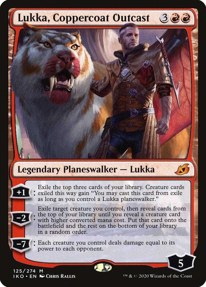 Lukka, Coppercoat Outcast (125) [Ikoria: Lair of Behemoths]