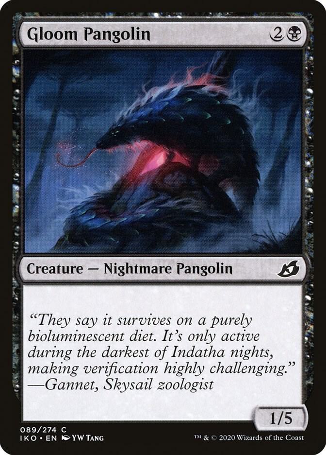 Gloom Pangolin (89) [Ikoria: Lair of Behemoths]