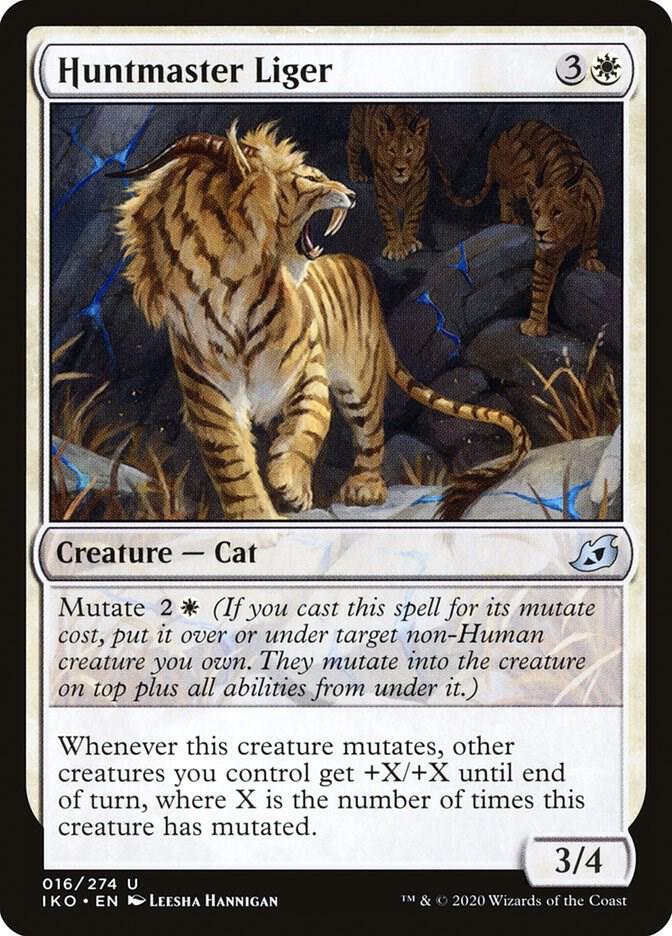 Huntmaster Liger (16) [Ikoria: Lair of Behemoths]