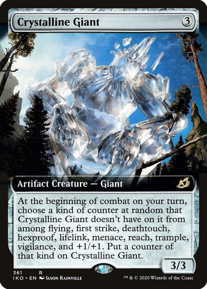 Crystalline Giant (Extended Art) (361) [Ikoria: Lair of Behemoths] [Extended Art]