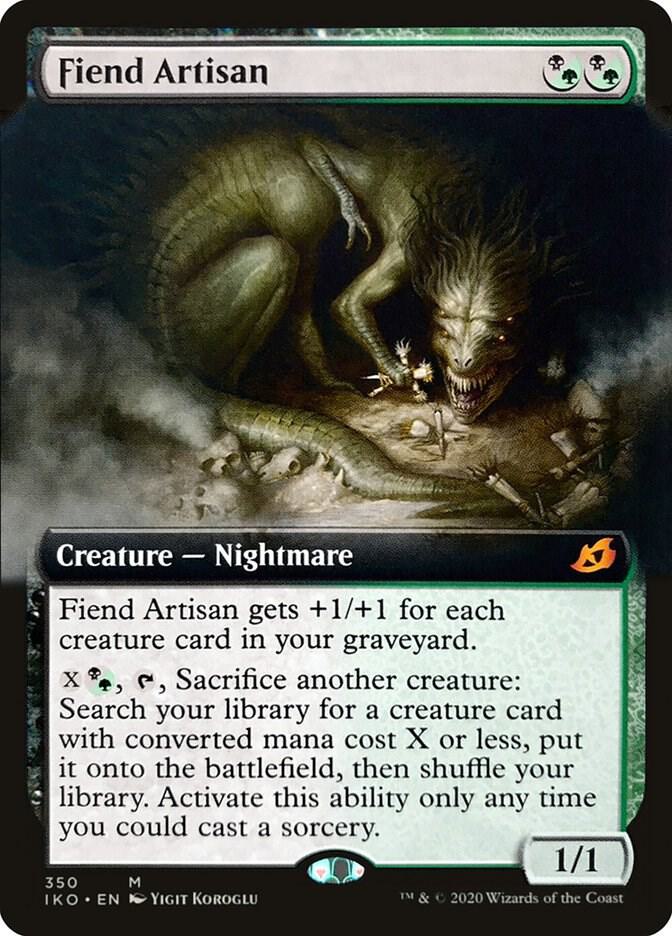 Fiend Artisan (Extended Art) (350) [Ikoria: Lair of Behemoths] [Extended Art]