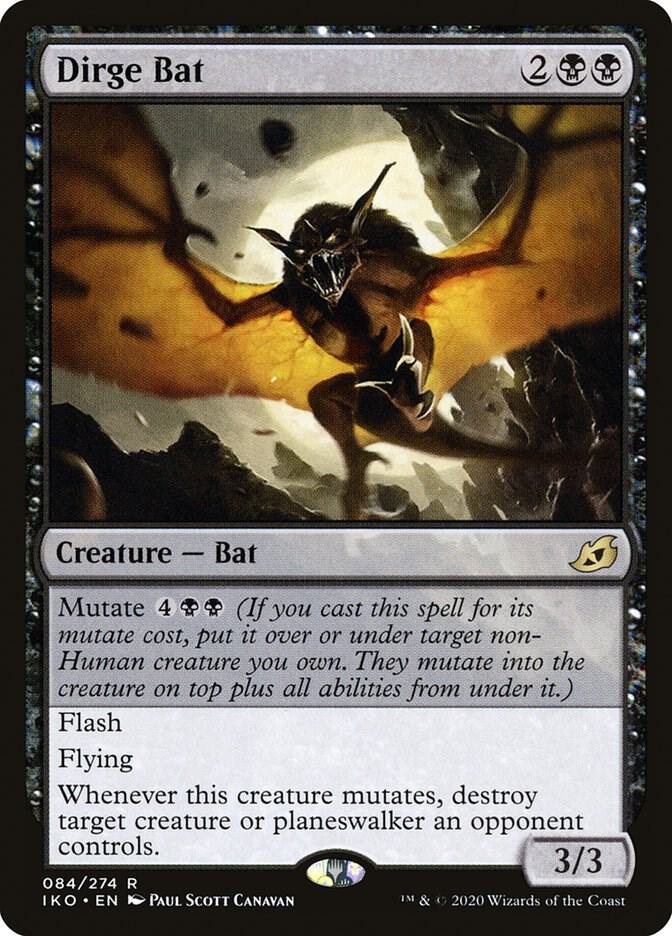 Dirge Bat (84) [Ikoria: Lair of Behemoths]