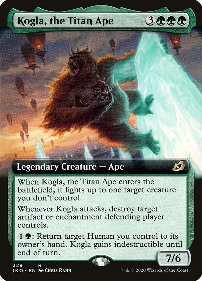 Kogla, the Titan Ape (Extended Art) (328) [Ikoria: Lair of Behemoths] [Extended Art]