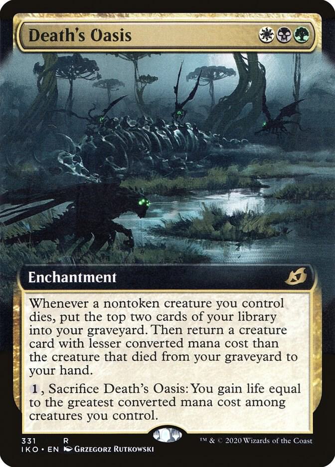 Death's Oasis (Extended Art) (331) [Ikoria: Lair of Behemoths] [Extended Art]