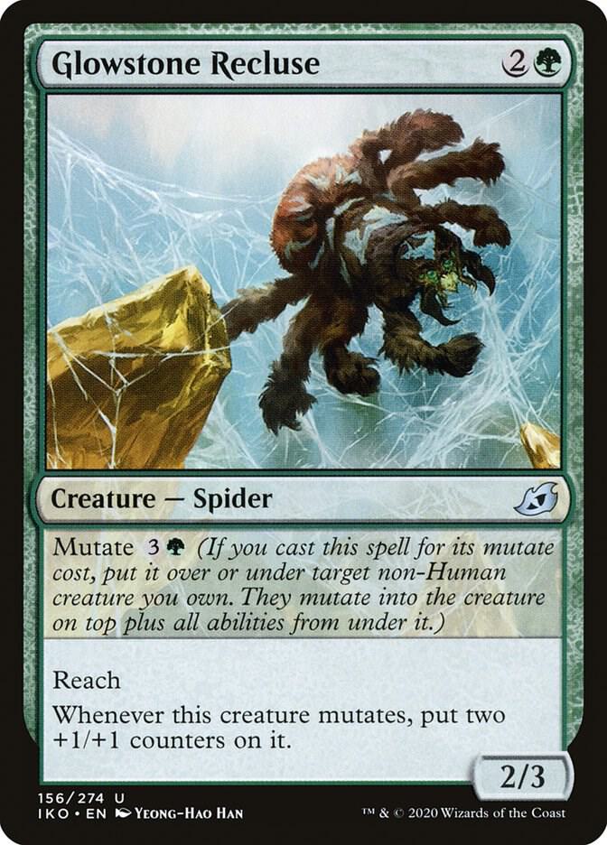 Glowstone Recluse (156) [Ikoria: Lair of Behemoths]